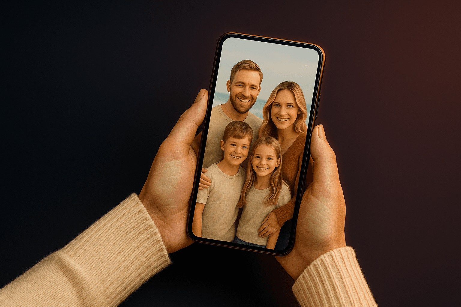 Original phone photo