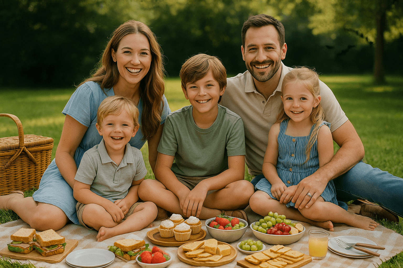 Family photo comparison – before